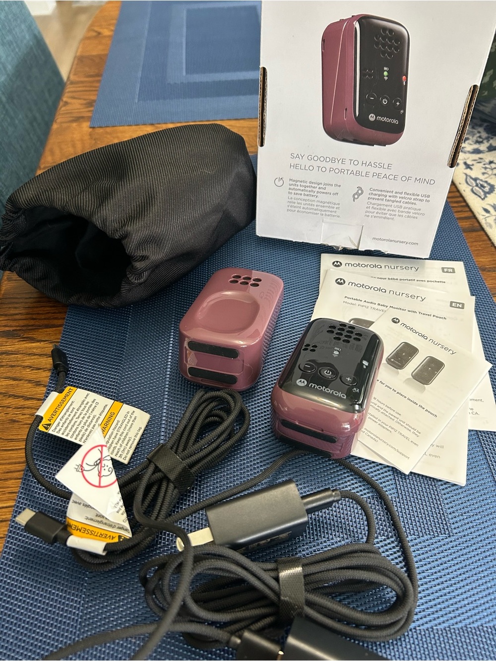 NIB Motorola Nursery Audio Baby Monitor